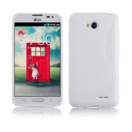 Etui i futerały do telefonów - Etui Do LG L70 (1. SIM) Pokrowiec w BIAŁY MAGNEZOWY Pokrowiec Ochronny Obudowa Case Cover TPU Cadorabo - miniaturka - grafika 1