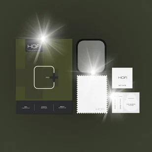 PEŁNE SZKŁO HYBRYDOWE HOFI DO - AMAZFIT GTS 4 MINI - Akcesoria do smartwatchy - miniaturka - grafika 1