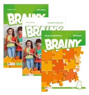 Pakiet podręczników Brainy. Klasa 4. Książka ucznia, zeszyt ćwiczeń i zeszyt przedmiotowy. Szkoła podstawowa - Nick Beare - podręcznik - Książki do nauki języka angielskiego - miniaturka - grafika 1