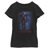Koszulki dla dziewczynek - Marvel Arishem Blue koszulka dziewczęca (1 opakowanie), Czarny, M - miniaturka - grafika 1