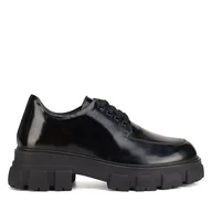 Półbuty damskie - Półbuty Badura ELANA-01W1-001 Czarny - miniaturka - grafika 1