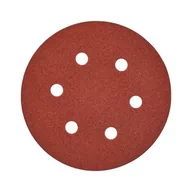 Materiały ścierne - Milwaukee krążek ścierny na rzep 150 mm granulacja 60 z 6 otworami 50 szt. 4932492227 - miniaturka - grafika 1