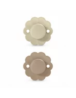 Smoczki uspokajające - Suavinex Smoczek fizjologiczny silikonowy SX Pro Wonder 0-6 m Whitecap gray/Coal - miniaturka - grafika 1