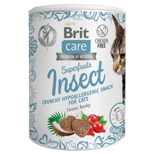 BRIT Brit Care Cat Snack Superfruits Insect Owady Przysmak Dla Kotów 100 g - Przysmaki dla kotów - miniaturka - grafika 2