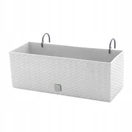 Donice - Doniczka z nawadnianiem Balkonowa 50cm + UCHWYTY - miniaturka - grafika 1