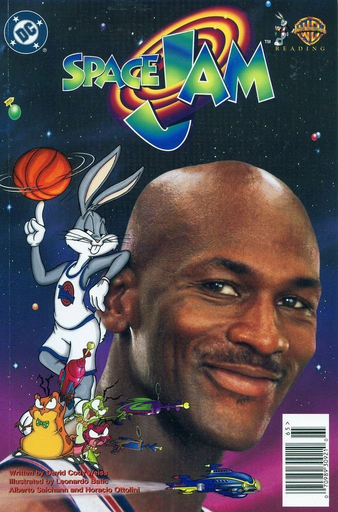 PUZZLE Space Jam Jordan Retro Vintage + IMIĘ Pudełko 120 el.