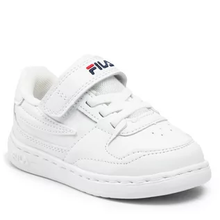Buty dla dziewczynek - Sneakersy FILA - Fxventuno Velcro Kids FFK0009.10004 White - grafika 1