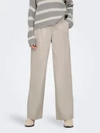 Spodnie damskie - pantaloni donna only 15334261 carrie chateau gray - miniaturka - grafika 1