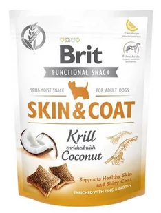 Brit Premium Pies Brit Care Przysmak Functional Snack Skin&Coat dla psa op. 150g - Przysmaki dla psów - miniaturka - grafika 1