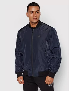 Emporio Armani EA7 Kurtka bomber 8NPB10 PN7LZ 1578 Granatowy Regular Fit - Kurtki męskie - miniaturka - grafika 1