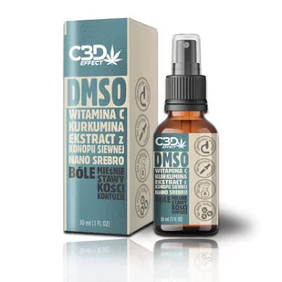 Przeciwbólowy spray DMSO - CBD EFFECT - Suplementy naturalne - miniaturka - grafika 1