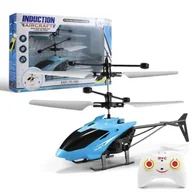 Zabawki zdalnie sterowane - Helikopter Zdalnie Sterowany, Śmigłowiec z Pilotem - Niebieski - miniaturka - grafika 1