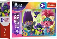Puzzle - Trefl, puzzle, W muzycznym świecie Troli 2, 20 el. - miniaturka - grafika 1