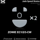Gadżety dla graczy - X-raypad Jade Skates BenQ Zowie EC1-CW EC2-CW EC3-CW Baltas 2 vnt. Balti Pakaitiniai Pelė Feet - miniaturka - grafika 1
