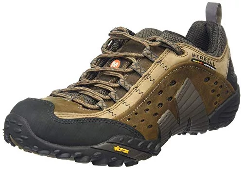 Merrell Męskie buty trekkingowe Intercept, Brązowa ćma, 42 EU