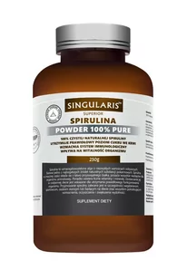 SINGULARIS Singularis Spirulina Powder 100% Pure 250 g - Suplementy diety - miniaturka - grafika 1