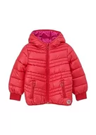 Kurtki i płaszcze dla chłopców - s.Oliver Junior Dziewczęca kurtka outdoorowa, długi rękaw, czerwony, 92 cm - miniaturka - grafika 1