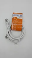 Kable miedziane - Schwaiger Schwaiger Schwaiger CAT6 Netzwerkkabel S/FTP 1,0m weiß CKB6010052 - miniaturka - grafika 1