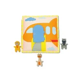 Zabawki sensoryczne - Książeczka Sensoryczna Duża, Quiet Book, Montessori - Podróżnik/ Jolly Designs - miniaturka - grafika 1