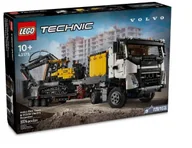 Klocki - Klocki Technic 42175 Ciężarowka Volvo FMX i koparka EC230 Electric 42175. od 10 lat - miniaturka - grafika 1
