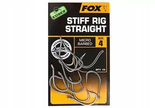 Fox Carp Edges Armapoint Stiff Rig straight size 6 - Inne akcesoria dla wędkarzy - miniaturka - grafika 1