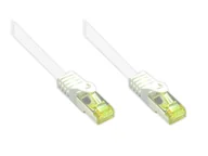 Kable komputerowe i do monitorów - Alcasa 50m Cat7 RJ-45 kabel sieciowy Biały S/FTP (S-STP) 8070R-500W - miniaturka - grafika 1