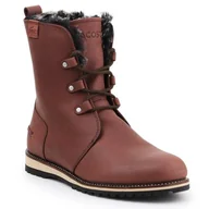 Botki damskie - Buty Lacoste Baylen W 7-30SRW4100078 brązowe - miniaturka - grafika 1