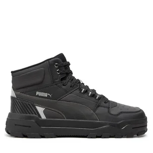 Sneakersy Puma Rebound Abrupt 397469 01 Czarny - Sneakersy męskie - miniaturka - grafika 1