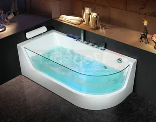 Zepehof Wanna z hydromasażem CL-3133 prostokątna - Wanny z hydromasażem - miniaturka - grafika 2
