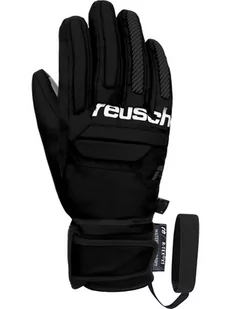 Reusch Rękawiczki funkcyjne "Warrior" w kolorze czarnym - Rękawiczki - miniaturka - grafika 1