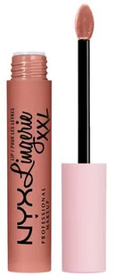 NYX Professional Makeup Professional Makeup - Lip Lingerie XXL Matte Liquid Lipstick - Matowa pomadka do ust w płynie - 4 ml - 01 - UNDRESSD NYXPUPML-4ML-16 - Szminki - miniaturka - grafika 3