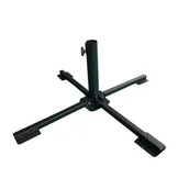 Parasole ogrodowe - Podstawa krzyżakowa czarna - miniaturka - grafika 1