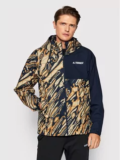 Kurtki męskie - Adidas Kurtka przeciwdeszczowa Terrex Multi RAIN.RDY GU6476 Kolorowy Regular Fit - grafika 1