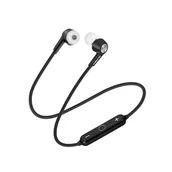 Słuchawki - Akashi Bluetooth Magnetic Hd Audio - Czarne - miniaturka - grafika 1