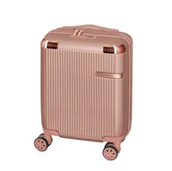 Walizki - Walizka kabinowa Betlewski XS Nebula różowe złoto - miniaturka - grafika 1