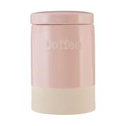 Serwisy do kawy i herbaty - Różowy pojemnik kamionkowy na kawę Premier Housewares, 616 ml - miniaturka - grafika 1