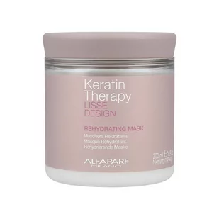 Alfaparf LISSE DESIGN KERATIN THERAPY Maska nawilżająca 200ml 0000058745 - Maski do włosów - miniaturka - grafika 1