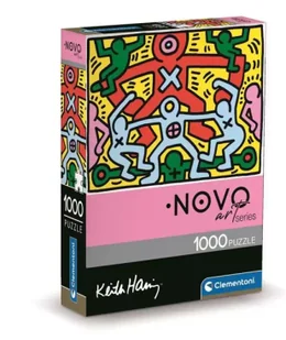Puzzle 1000 Compact Art Keith Haring - Clementoni - Puzzle - miniaturka - grafika 1