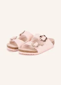 Sandały damskie - Birkenstock Sandały Arizona Flower Buckle rosa - miniaturka - grafika 1