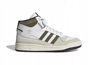 Buty Adidas FORUM MID Białe Beżowe Oliwkowe (GZ5045) 37 1/3EU - Moda i Uroda OUTLET - miniaturka - grafika 1
