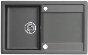 Zlewozmywak granitowy Kernau KGS Z 4575 1B1D Graphite - Zlewozmywaki - miniaturka - grafika 1