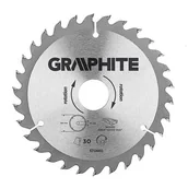 Akcesoria do elektronarzędzi - GRAPHITE Tarcza do pilarki, widiowa, 160 x 30 mm, 30 zębów - miniaturka - grafika 1