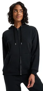 bluza damska ROXY SURF STOKED BRUSHED ZIP KVJ0/TRUE BLACK - Bluzy damskie - miniaturka - grafika 1