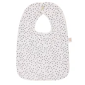 Śliniaki i fartuszki - Śliniaczek bambusowy classic - Kamyczki beż - miniaturka - grafika 1