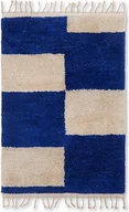 Dywany - Dywan Mara 80 x 120 cm kremowo-niebieski - miniaturka - grafika 1