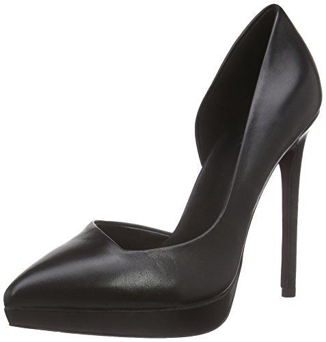 ALDO Giacomina czółenka damskie, czarny - Czarny Black Leather 97-40 EU