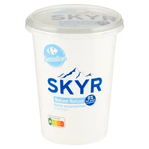 Carrefour Sensation Skyr jogurt naturalny typu islandzkiego 450 g - Kefiry, jogurty, maślanki - miniaturka - grafika 1