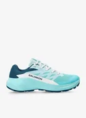 Buty sportowe damskie - Buty trailowe damskie Salomon Alphaglide - curacao/poseidon/blue - miniaturka - grafika 1