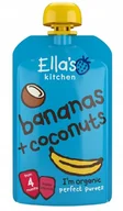 Dania dla dzieci - Ella's Kitchen Bio banan i kokos przekąska 120g - miniaturka - grafika 1