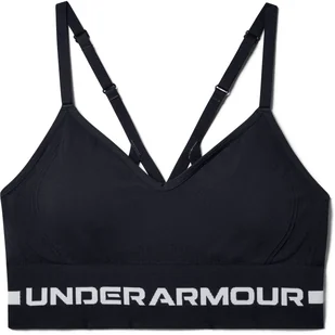 Damski Stanik sportowy UNDER ARMOUR UA SEAMLESS LOW LONG BRA 1357719-001 – Czarny - Biustonosze - miniaturka - grafika 1